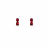 Red Dots Earring