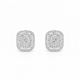 Rectangle Oasis Earrings