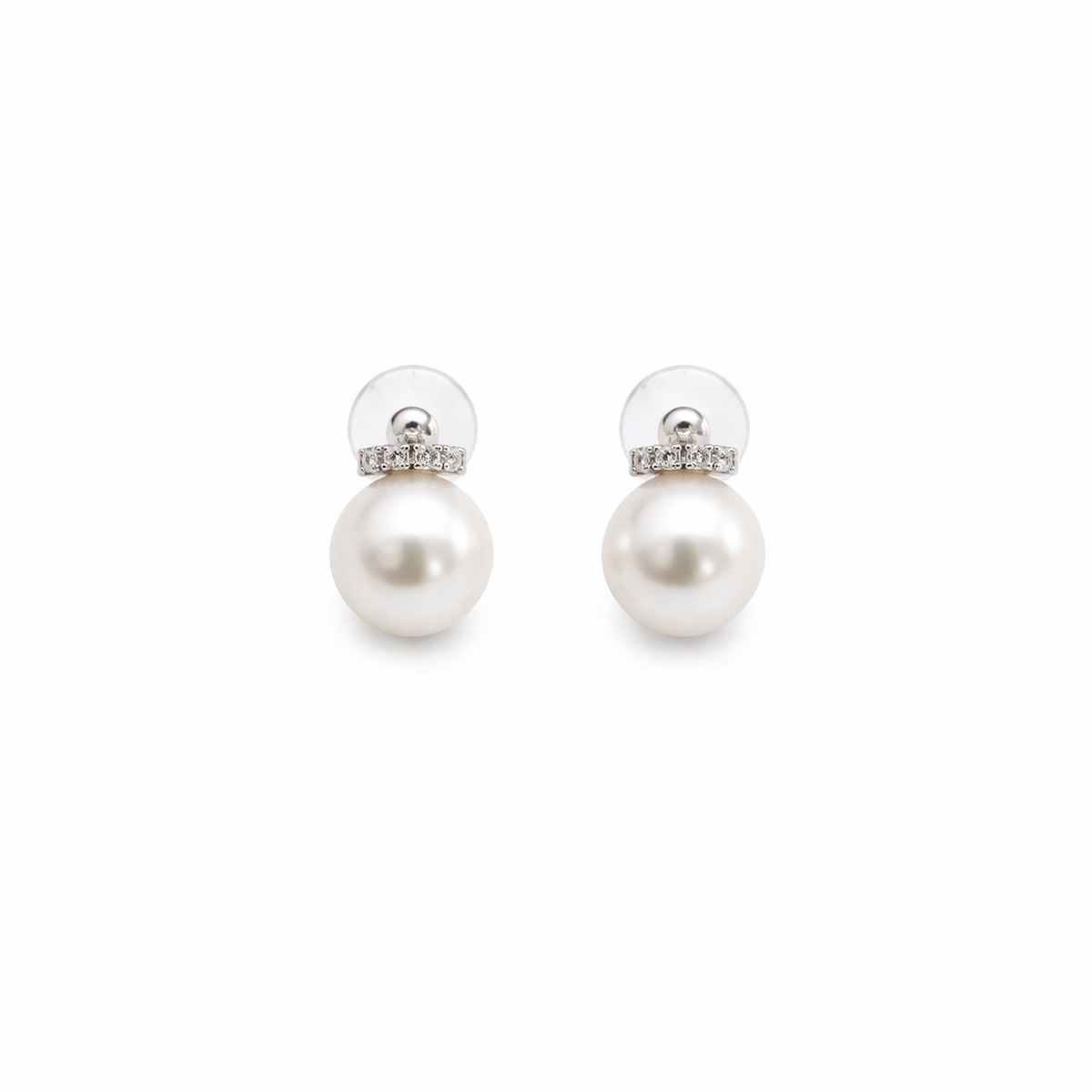 Cross the Diamond Line Earring