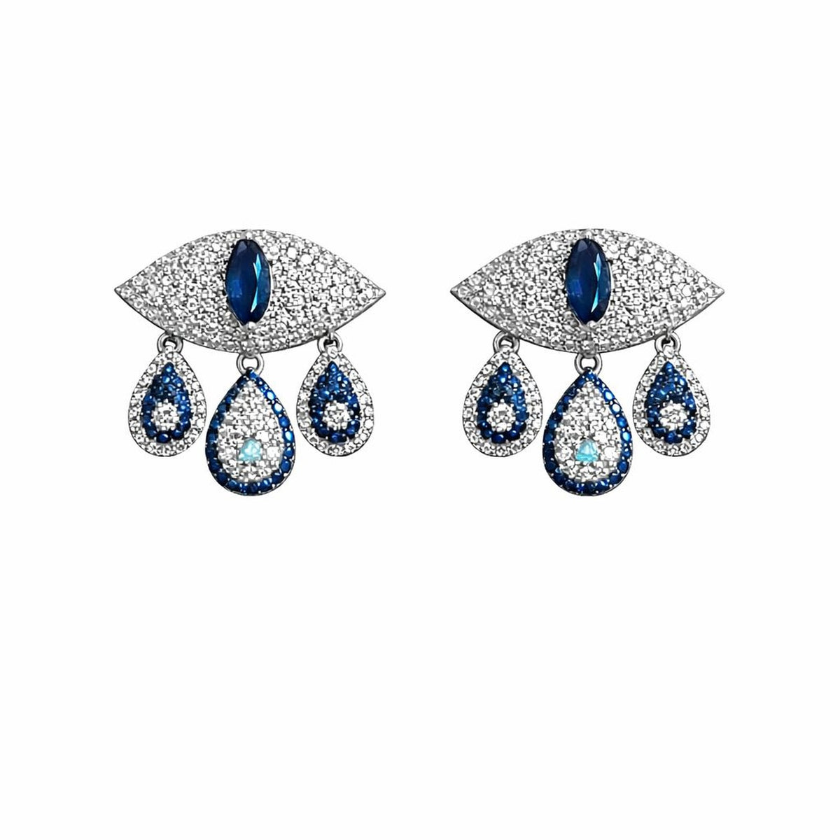 Dripping Eyes Earring