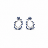Blue Garden Earring