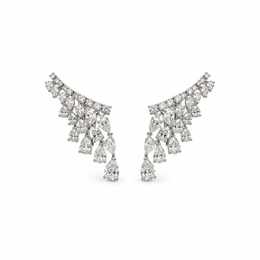 Diamond Cascade Earrings