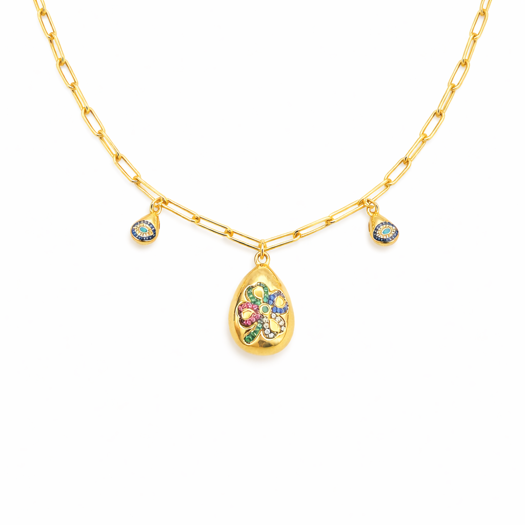 Colorful Luck Easter Necklace