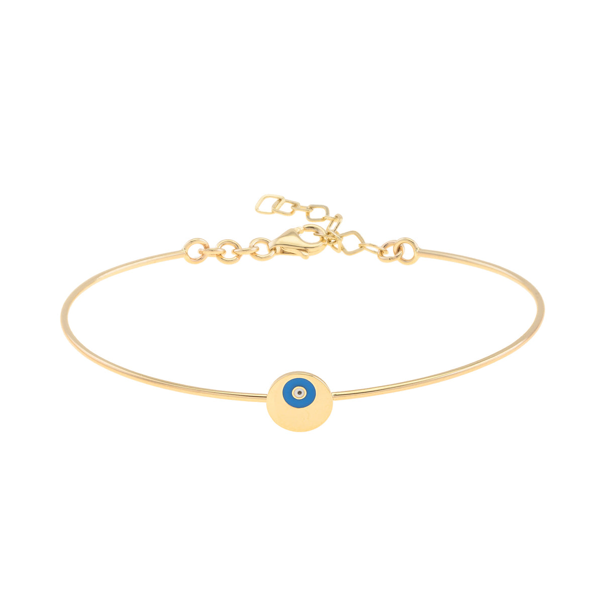 Golden Eye Bangle Bracelet