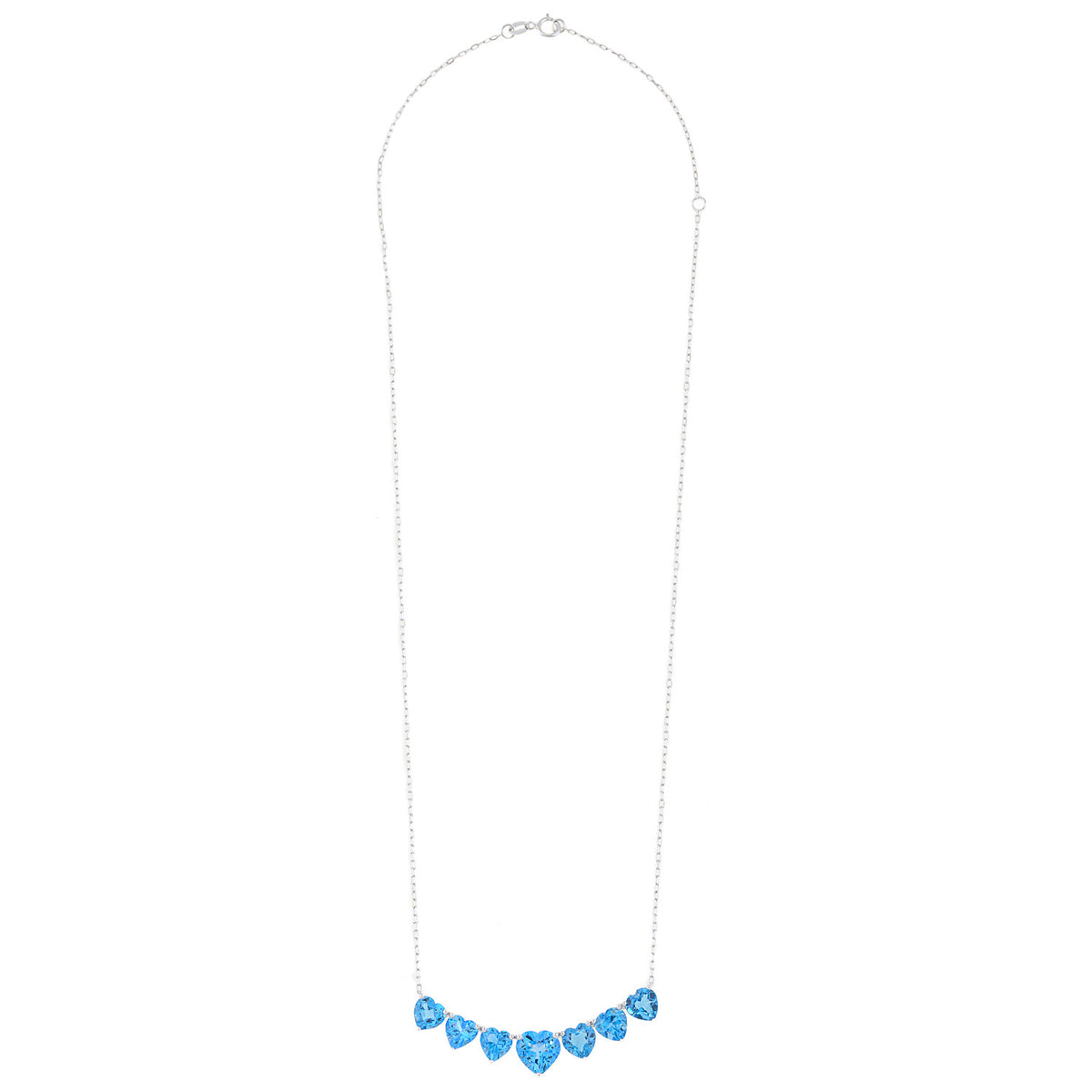 Sky Color Hearts Necklace