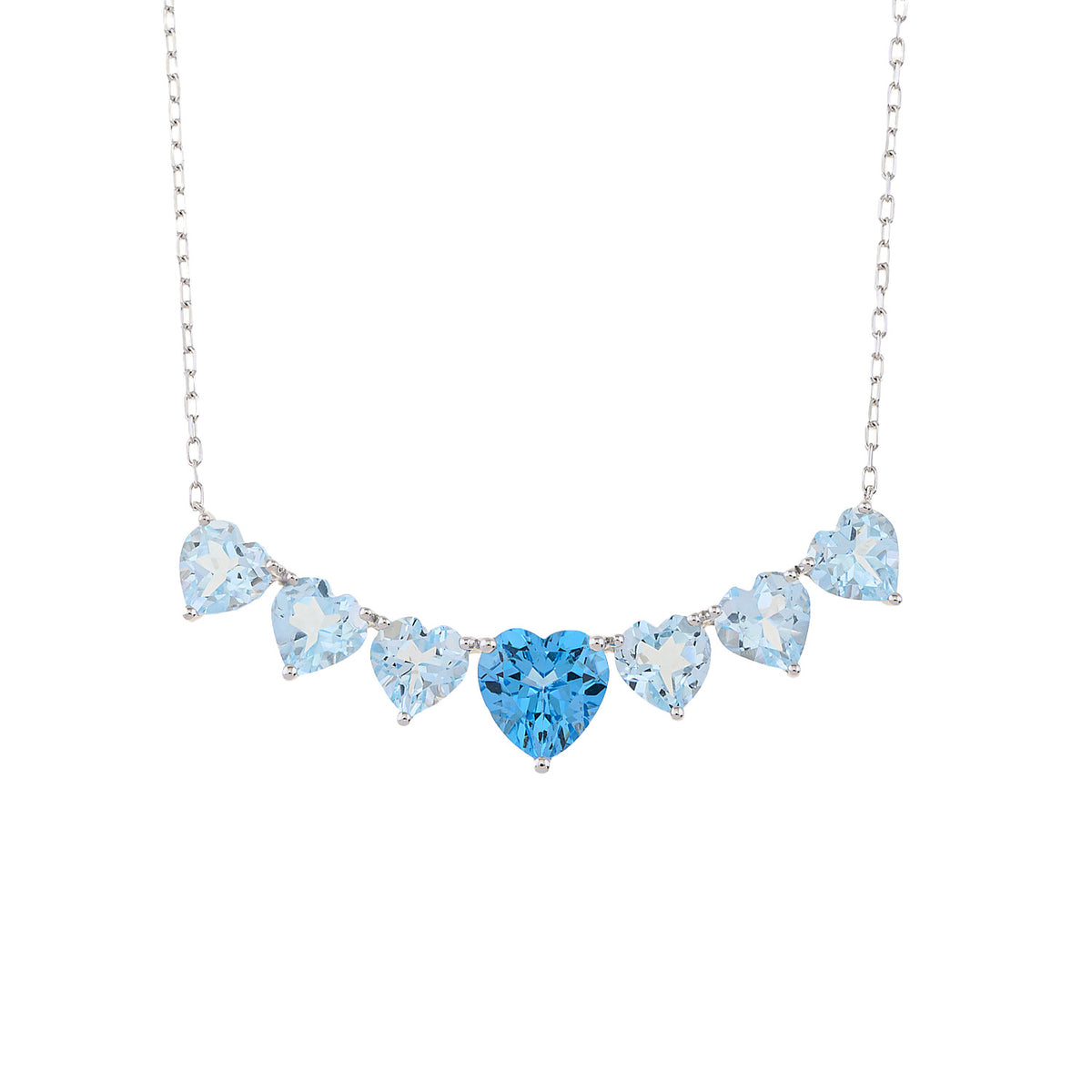 Twilight Glow Hearts Necklace