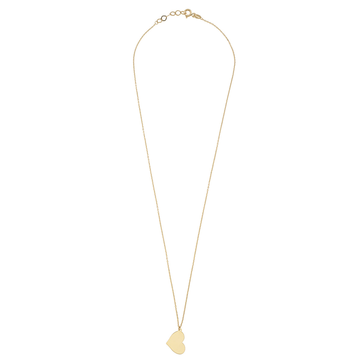 Golden Heart Necklace