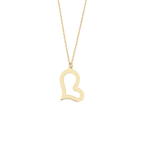 Diving Heart Necklace