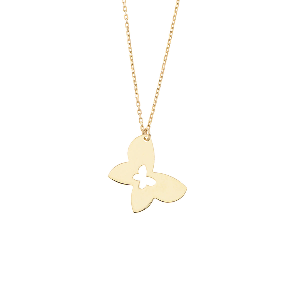 Golden Butterfly Necklace