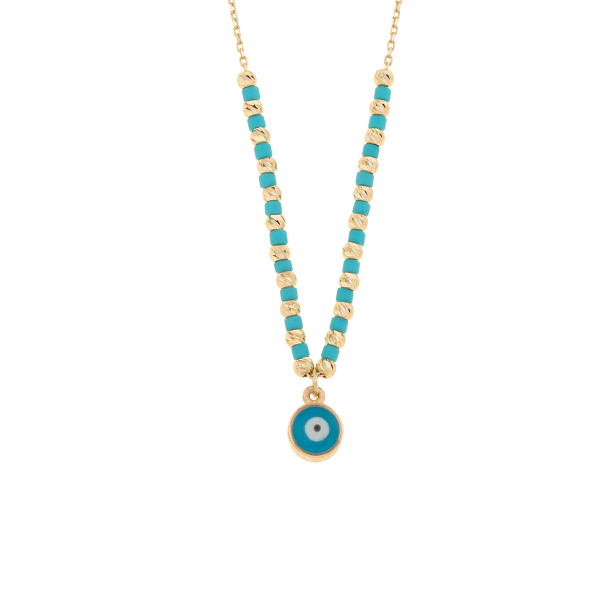 Turquoise Eye Necklace