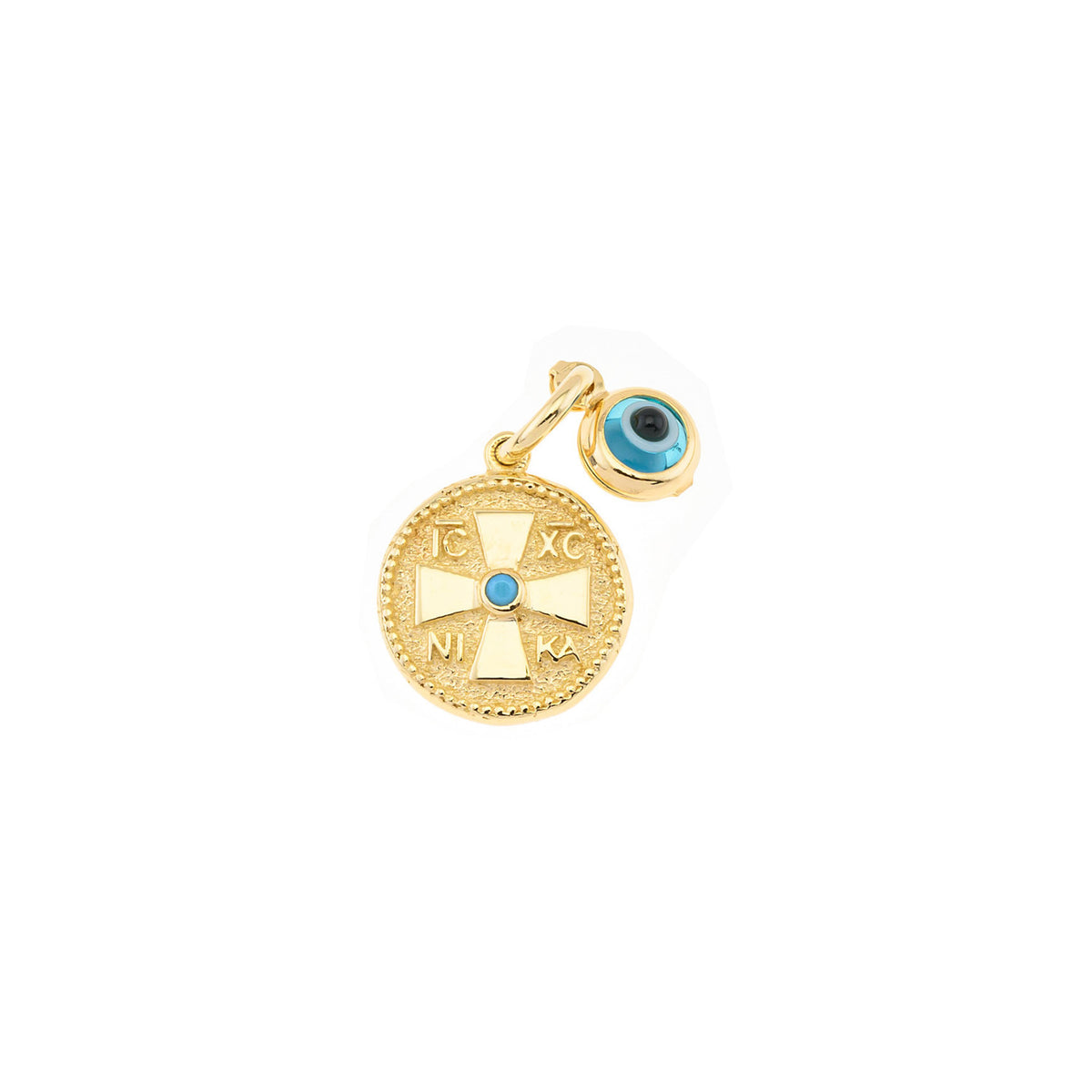 Kon/to and Eye Pendant