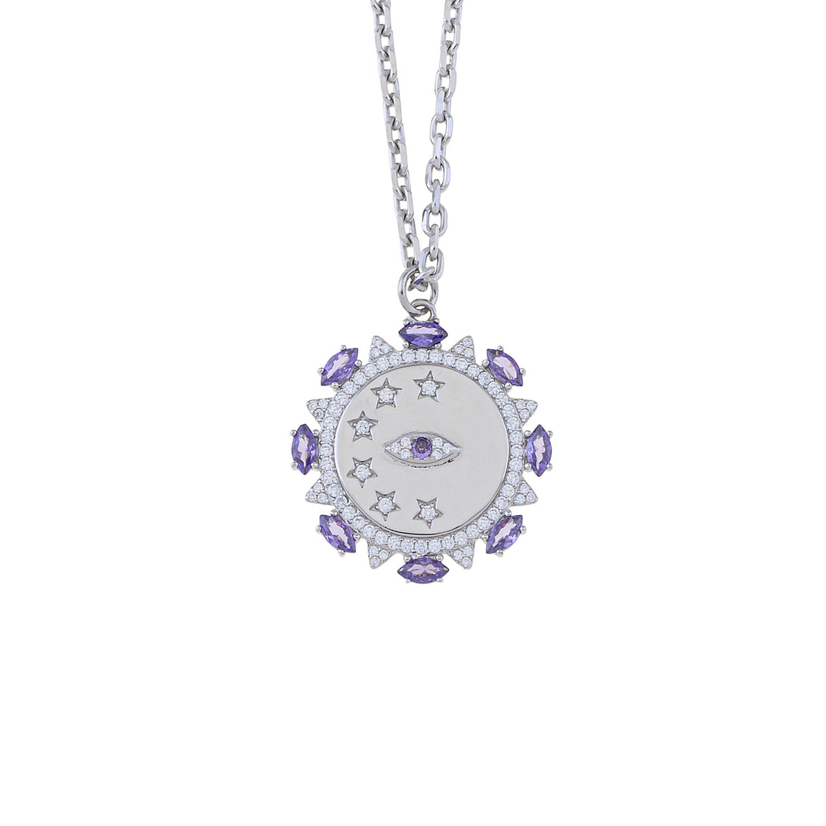 Six Stars Eye Necklace