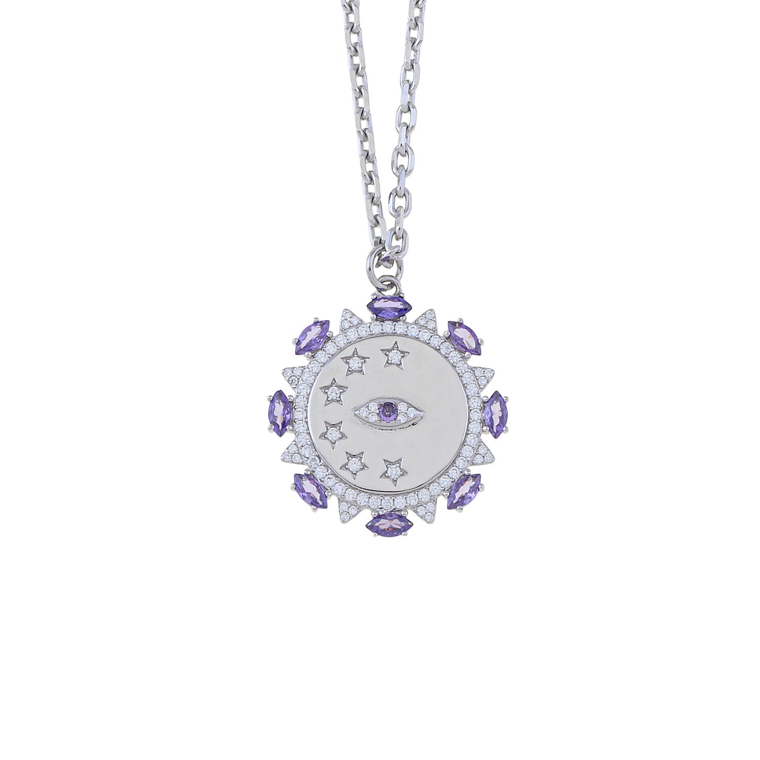 Six Stars Eye Necklace