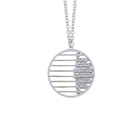 26 Moving Diamonds Necklace