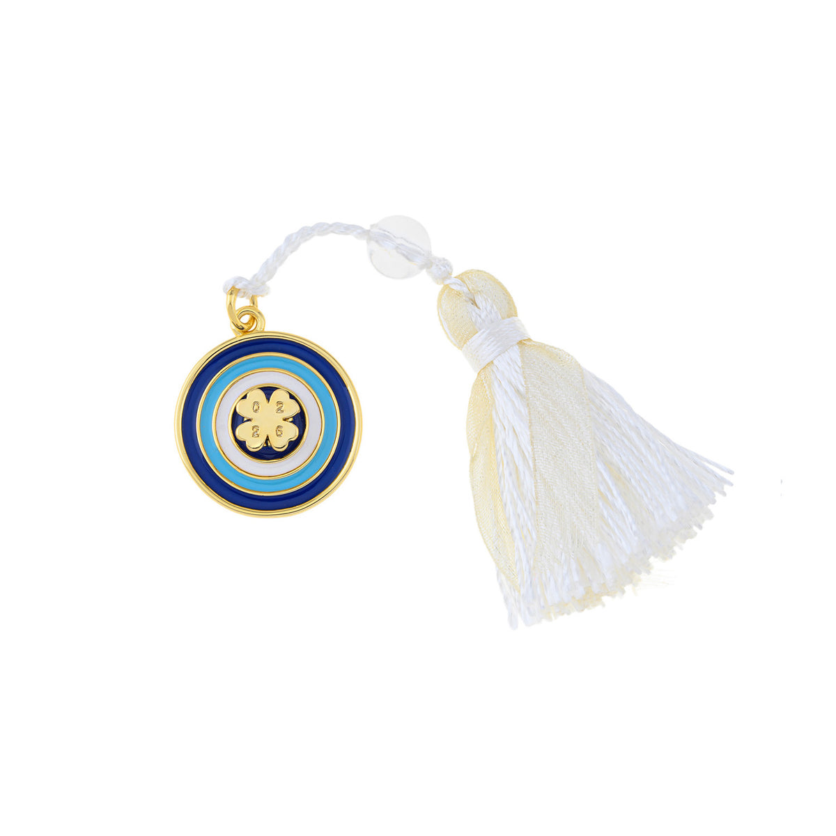 Spinning Four Leaf Clover Charm