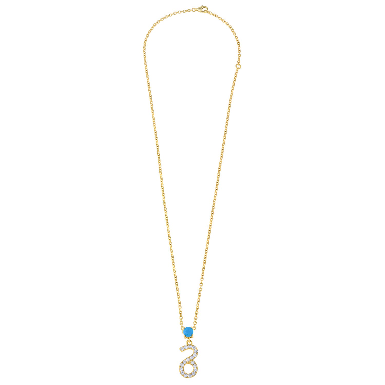 Mini 26 Monogram Necklace
