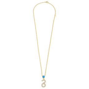 Mini 26 Monogram Necklace