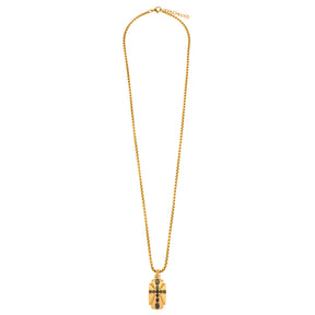 Cross Tag Necklace