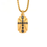 Cross Tag Necklace