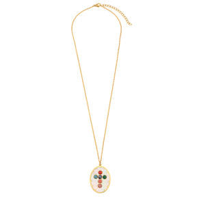 Colorful Stones Cross