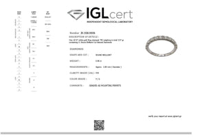 0.98ct, F/G, VVS Diamond Eternity Ring