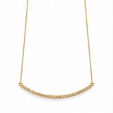 Diamond Bar Necklace