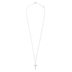 Diamond Cross. Gold and diamond cross. Cross for christening. Cross for baptism. Fine jewellery. Anatol jewellery. Χρυσά κοσμήματα. Κοσμήματα Κηφισιά. Σταυρός χρυσός. Σταυρός με διαμάντια. Βαφτιστικός σταυρός. Σταυρός για βάφτιση.  Σταυρός με μπριγιάν. 