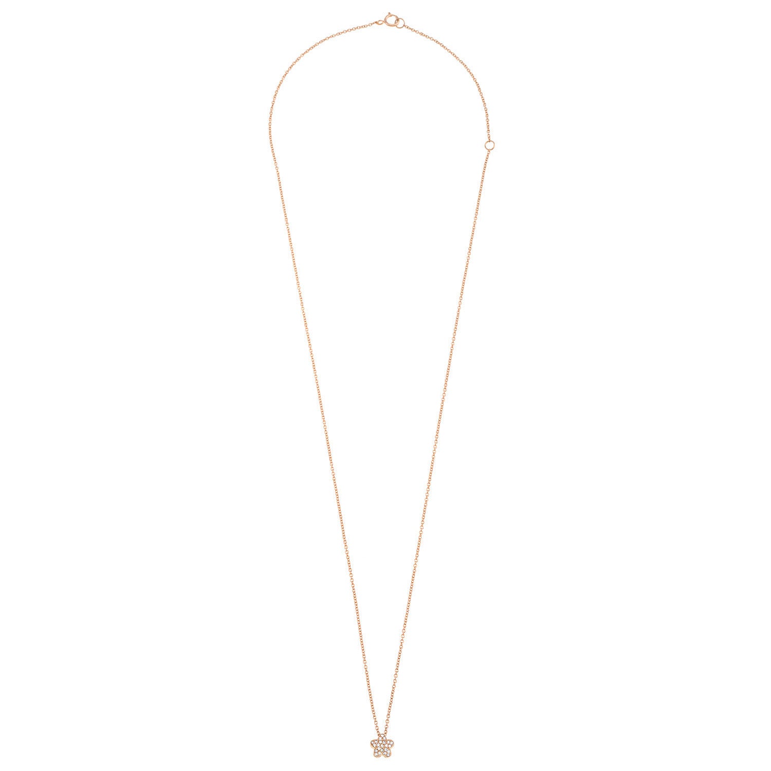 Flower Diamond Necklace