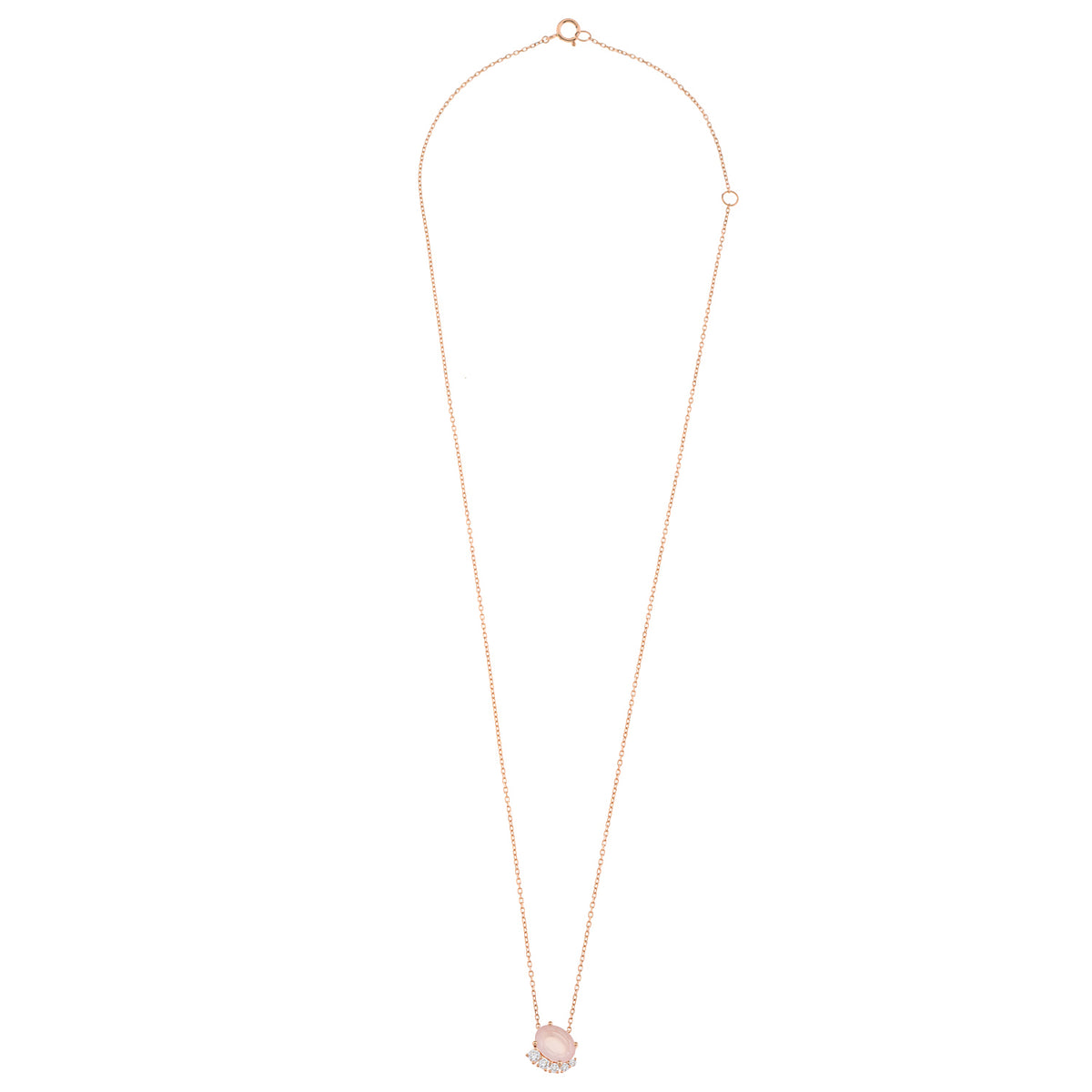 Fine Jewelry Necklace. Diamond Necklace. Golden Hall. Χρυσά κοσμήματα. Κοσμήματα Κηφισιά. Κολιέ με διαμάντια. Κολιέ με μπριγιάν. Ακριβό Κολιέ. Χρυσό Κολιέ. Pink Quartz Necklace.