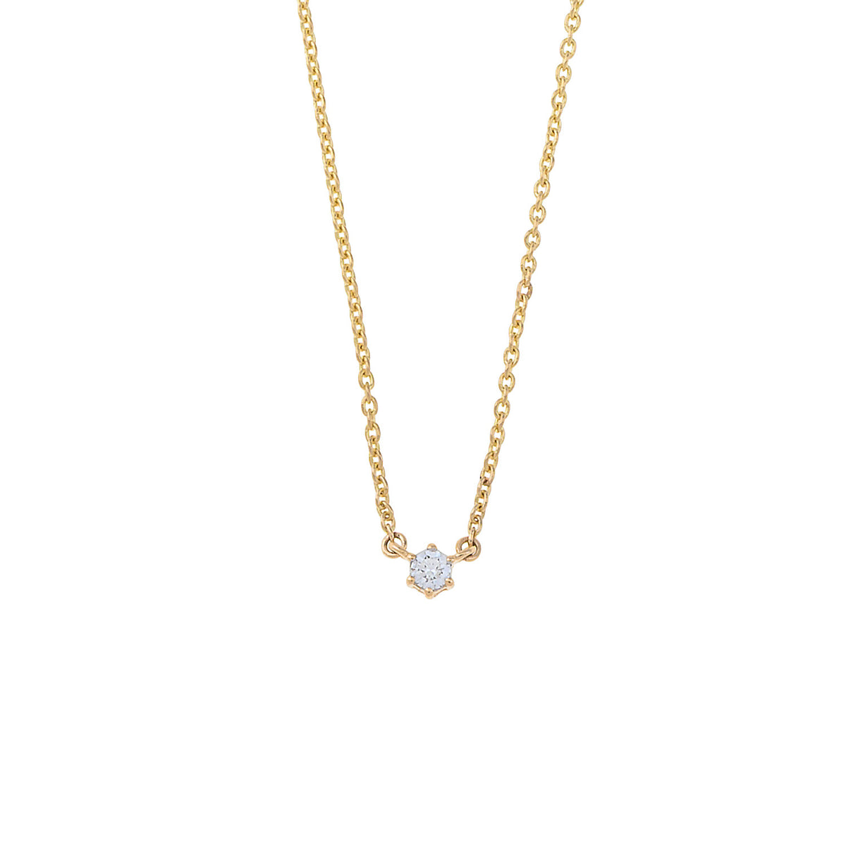 0.05CT, F, VVS DIAMOND NECKLACE