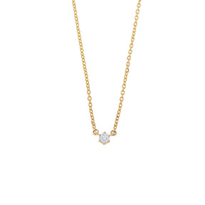 0.05CT, F, VVS DIAMOND NECKLACE