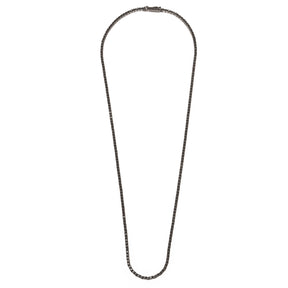 Fine Jewelry Necklace. Diamond Necklace. Gold and diamond Necklace. High end jewelry Necklace. Expensive jewelry. Expensive Necklace. Anatol jewelry. Golden Hall. Χρυσά κοσμήματα. Κοσμήματα Κηφισιά. Κολιέ με διαμάντια. Κολιέ με μπριγιάν. Ακριβό Κολιέ. Χρυσό Κολιέ. Black diamond tennis necklace. Tennis Necklace.