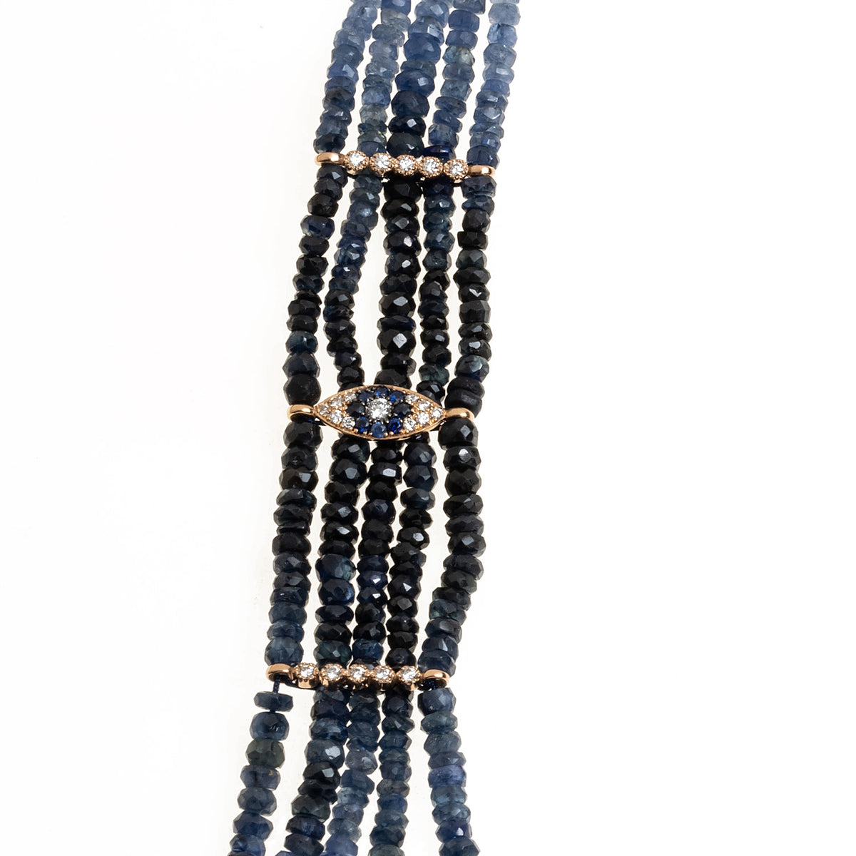 Evil Eye Necklace. Diamond Necklace. Blue Sapphires. Tear drop necklace. 18K Gold. Rose Gold, White Gold, Yellow Gold. Fine Jewelry. Gift. Κολιέ μάτι. Κολιέ για δώρο μάτι. Χρυσό κολιέ. Κολιέ με διαμάντια. Κολιέ με ζαφείρια. Μάτι φυλαχτό. Μάτι με διαμάντια. Στρογγυλό μάτι κολιέ.