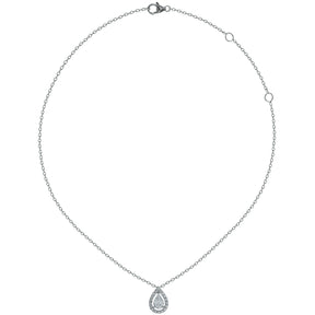 Diamond Necklace. Solitaire diamond necklace. Single diamond necklace. Diamond necklace gift. Color. Clarity. Brilliant cut diamond. GIA Certified. Golden Hall. Kifissia. Athens. Κολιέ με διαμάντι. Μονόπετρο κολιέ. Χρυσά κοσμήματα. Κηφισιά. Διαμαντένιο κολιέ. Κολιέ με μπριγιάν. Pear shaped diamond necklace.