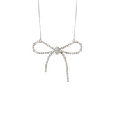 Fine Jewelry Necklace. Diamond Necklace. Gold and diamond Necklace. High end jewelry Necklace. Expensive jewelry. Expensive Necklace. Anatol jewelry. Kifissia. Golden Hall. Χρυσά κοσμήματα. Κοσμήματα Κηφισιά. Κολιέ με διαμάντια. Κολιέ με μπριγιάν. Ακριβό Κολιέ. Χρυσό Κολιέ. Diamond Bow Necklace.