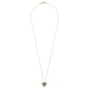 Green Layers of Love Necklace