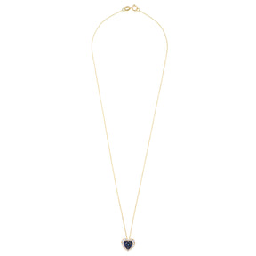 Blue Layers of Love Necklace
