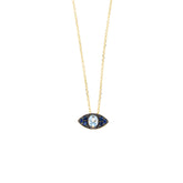 Blue Lake Eye Necklace