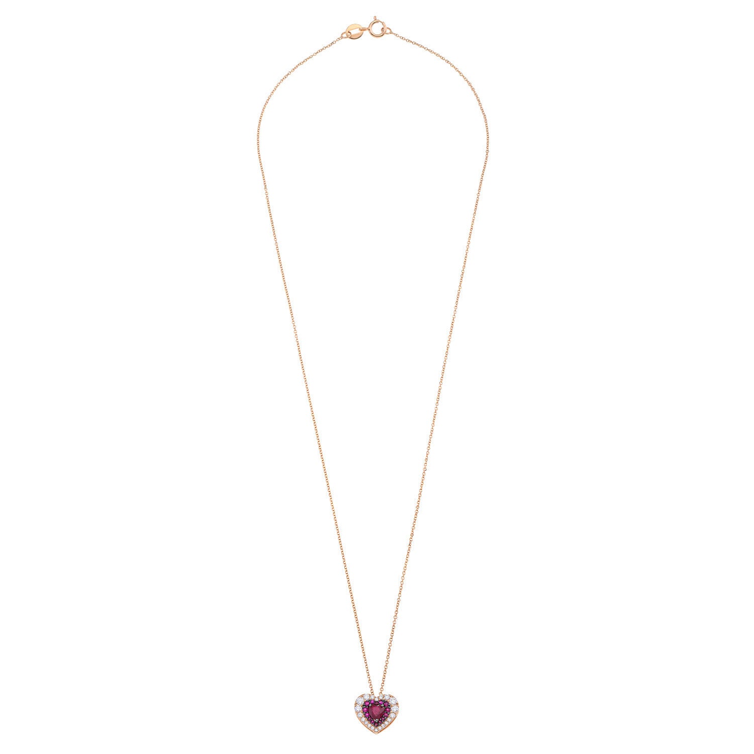 Red Layers of Love Necklace