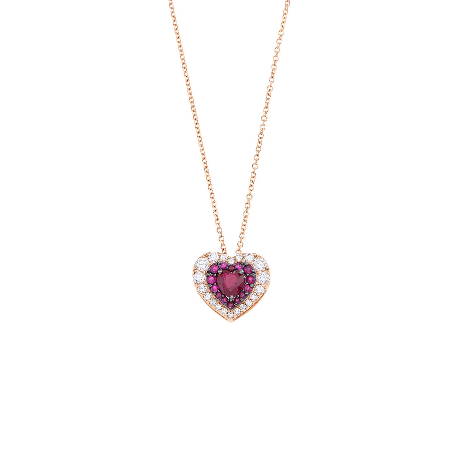 Red Layers of Love Necklace