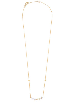 Pear Bar Diamond Necklace