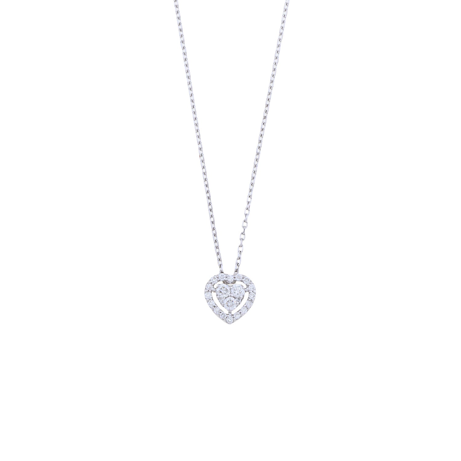 Diamond Heart Necklace