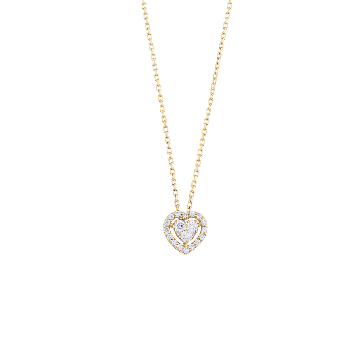 Diamond Heart Necklace