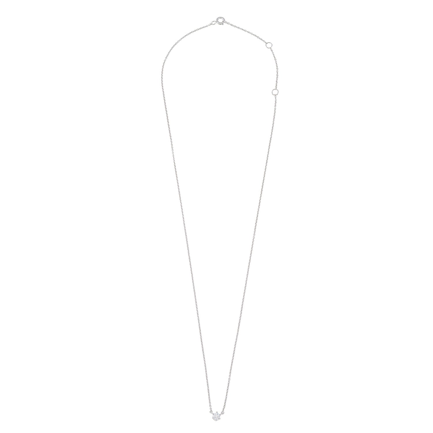 0.15CT, F, VVS DIAMOND NECKLACE