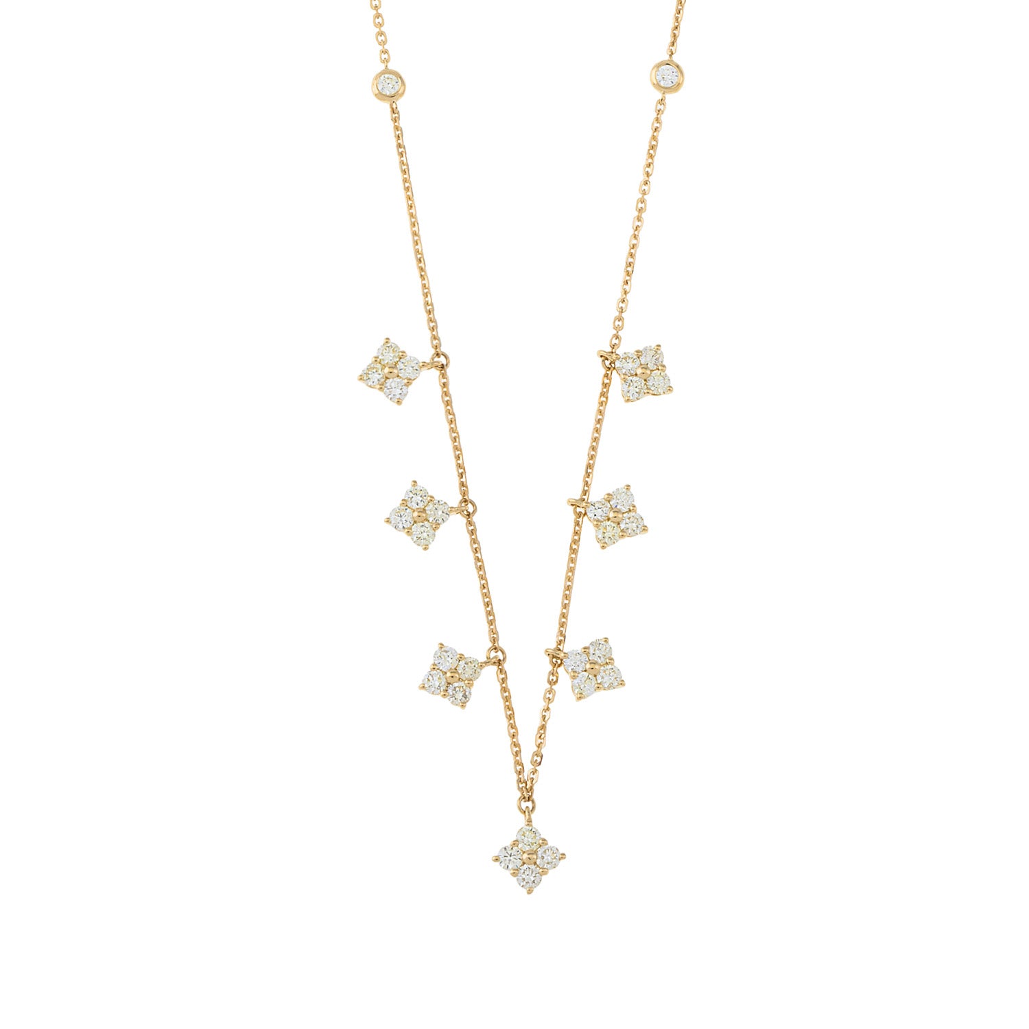 Mini Cross Drops Necklace