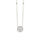 Cluster Diamond Necklace