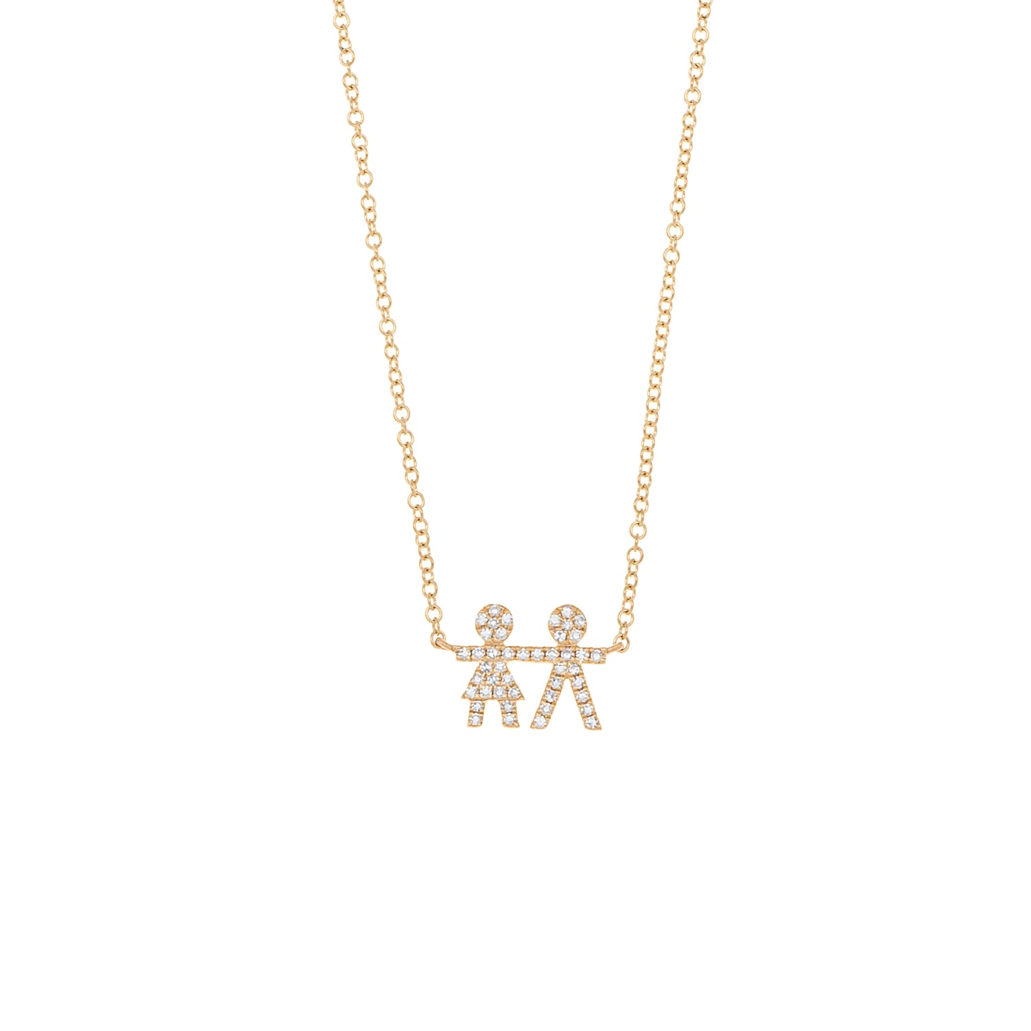 Brother Sister Necklace