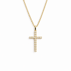 Diamond Cross Necklace