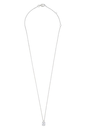Diamond Teardrop Pendant Necklace