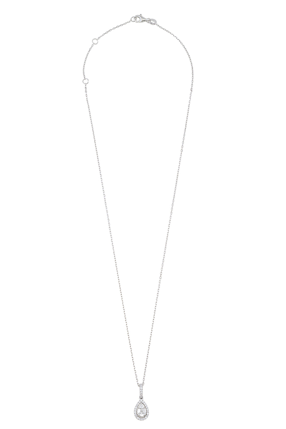 Diamond Teardrop Necklace
